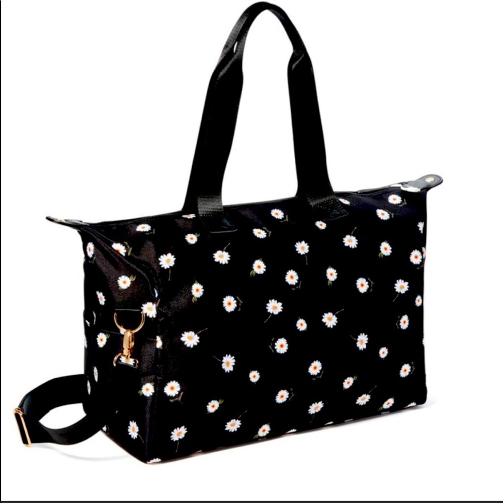 Alice & Olivia duffle and hat bundle